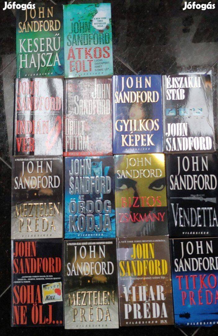 John Sandford könyvek