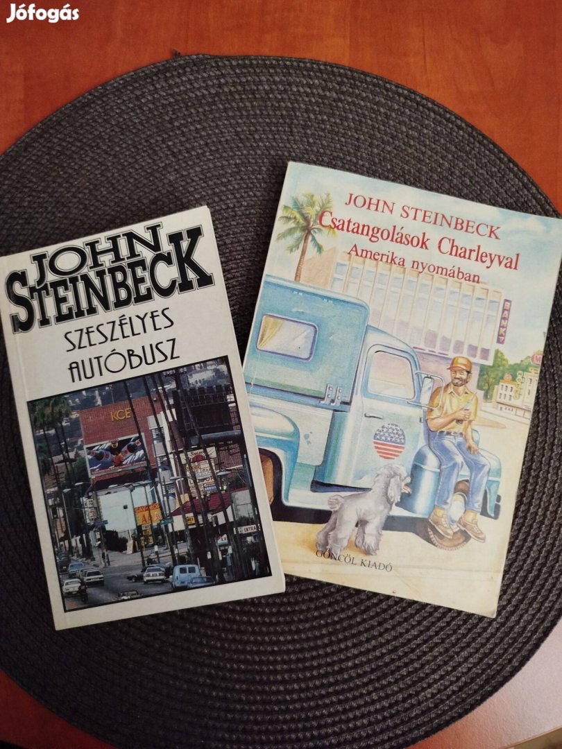 John Steinbeck: Csatangolások Charleyval és Szeszélyes autóbusz (2in1)
