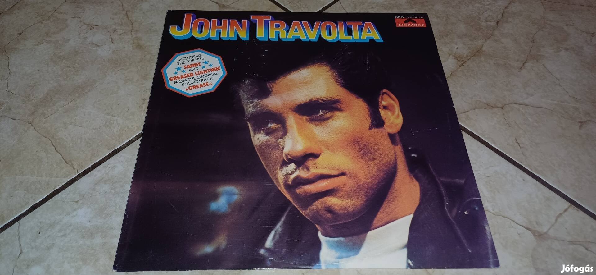 John Travolta bakelit hanglemez