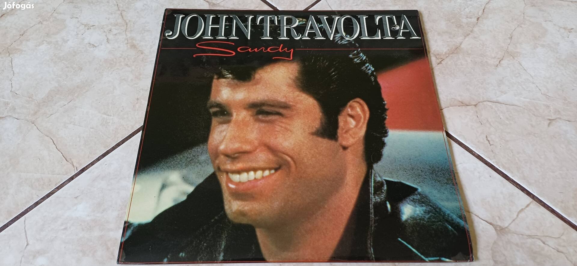 John Travolta bakelit hanglemez poszter