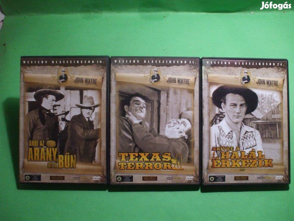 John Wayne western DVD