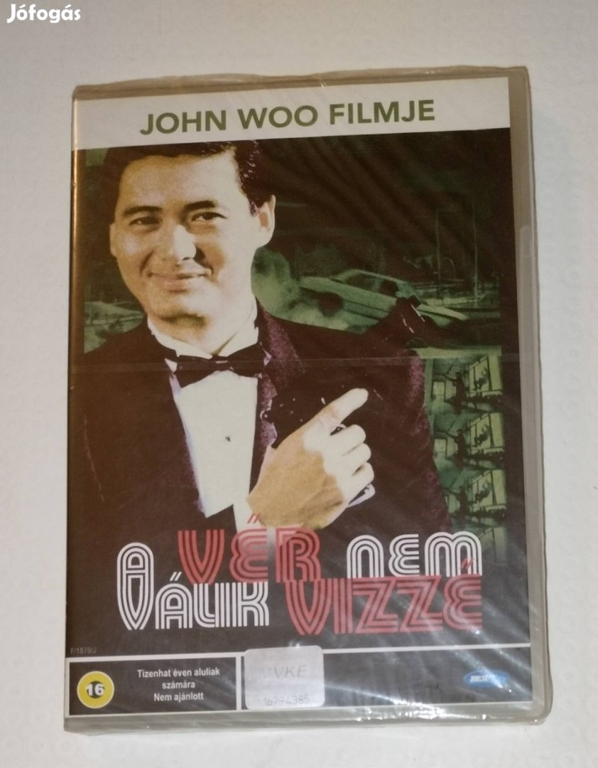 John Woo A vér nem válik vizzé dvd bontatlan 