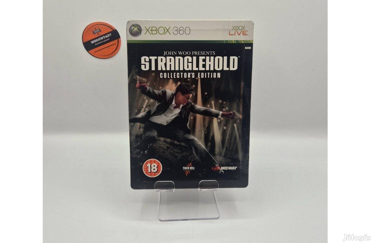 John Woo Presents Stranglehold Collectors Edition Steelbook - Xbox 360