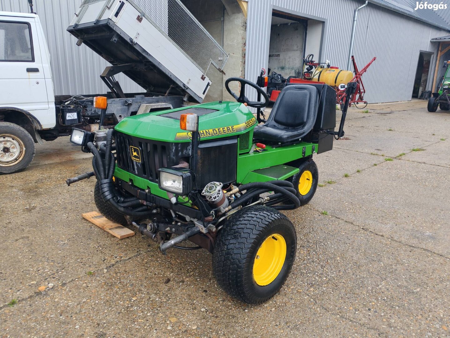 John deere 2653 fűnyíró yanmar diesel 