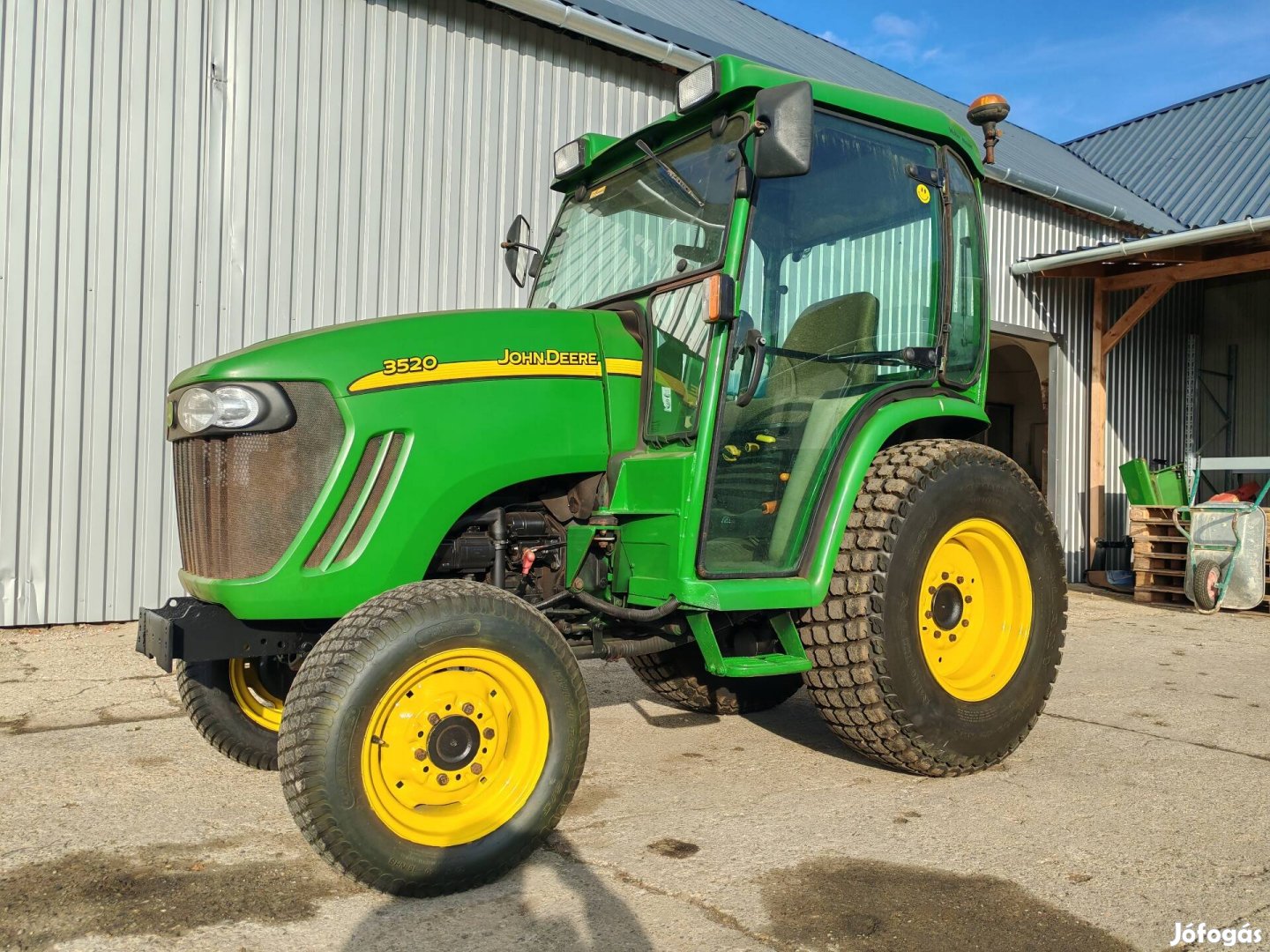 John deere 3520 HST Összkerékhajtás 37le kubota 