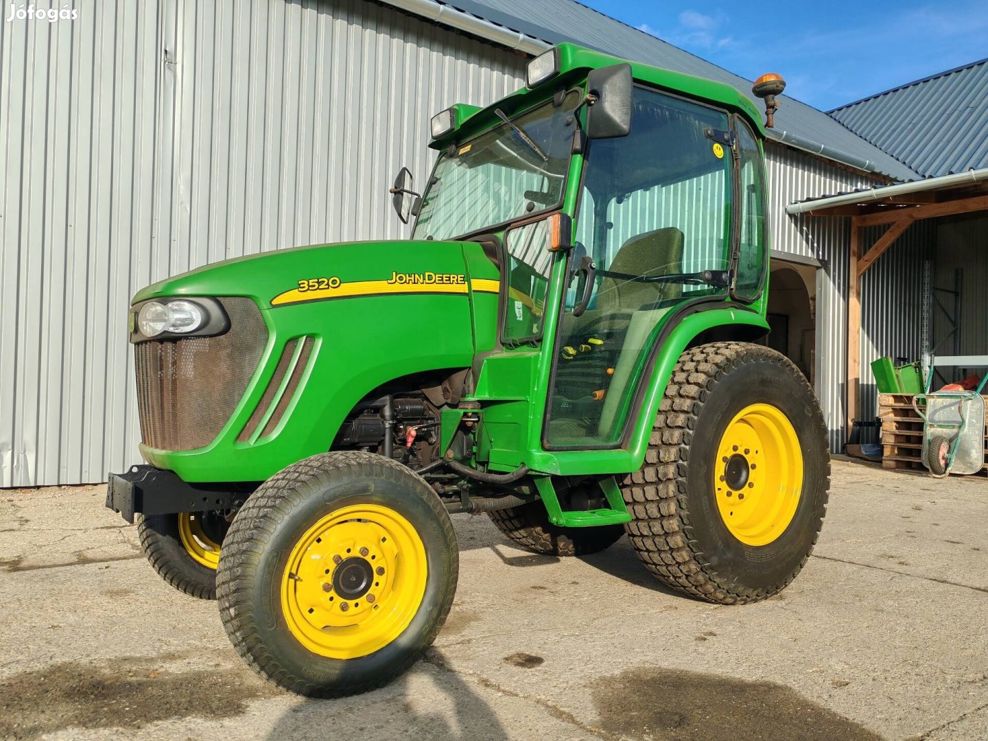 John deere 3520 HST kommunális traktor yanmar 37le kubota 