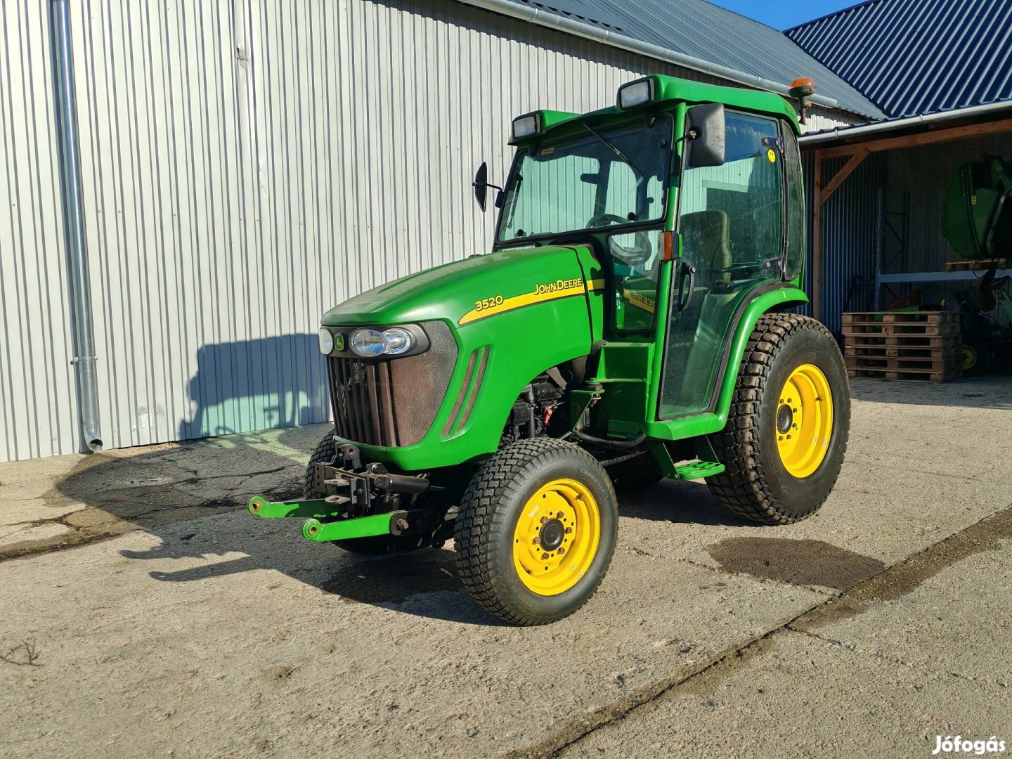 John deere 3520 HST kommunális traktor yanmar diesel kubota 