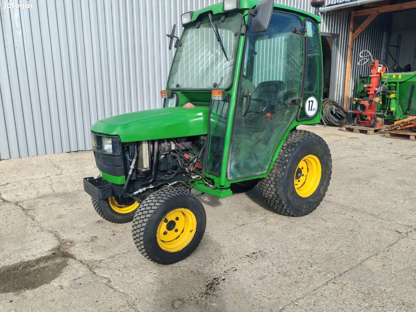 John deere 4100 HST kommunális traktor 