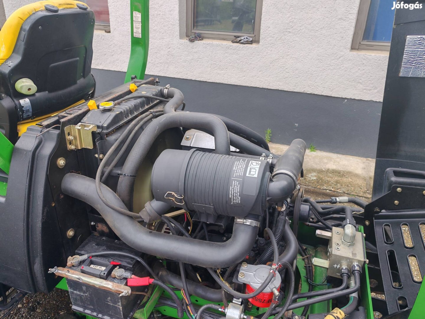 John deere 8800 Ipari fűnyíró 41le diesel kubota 
