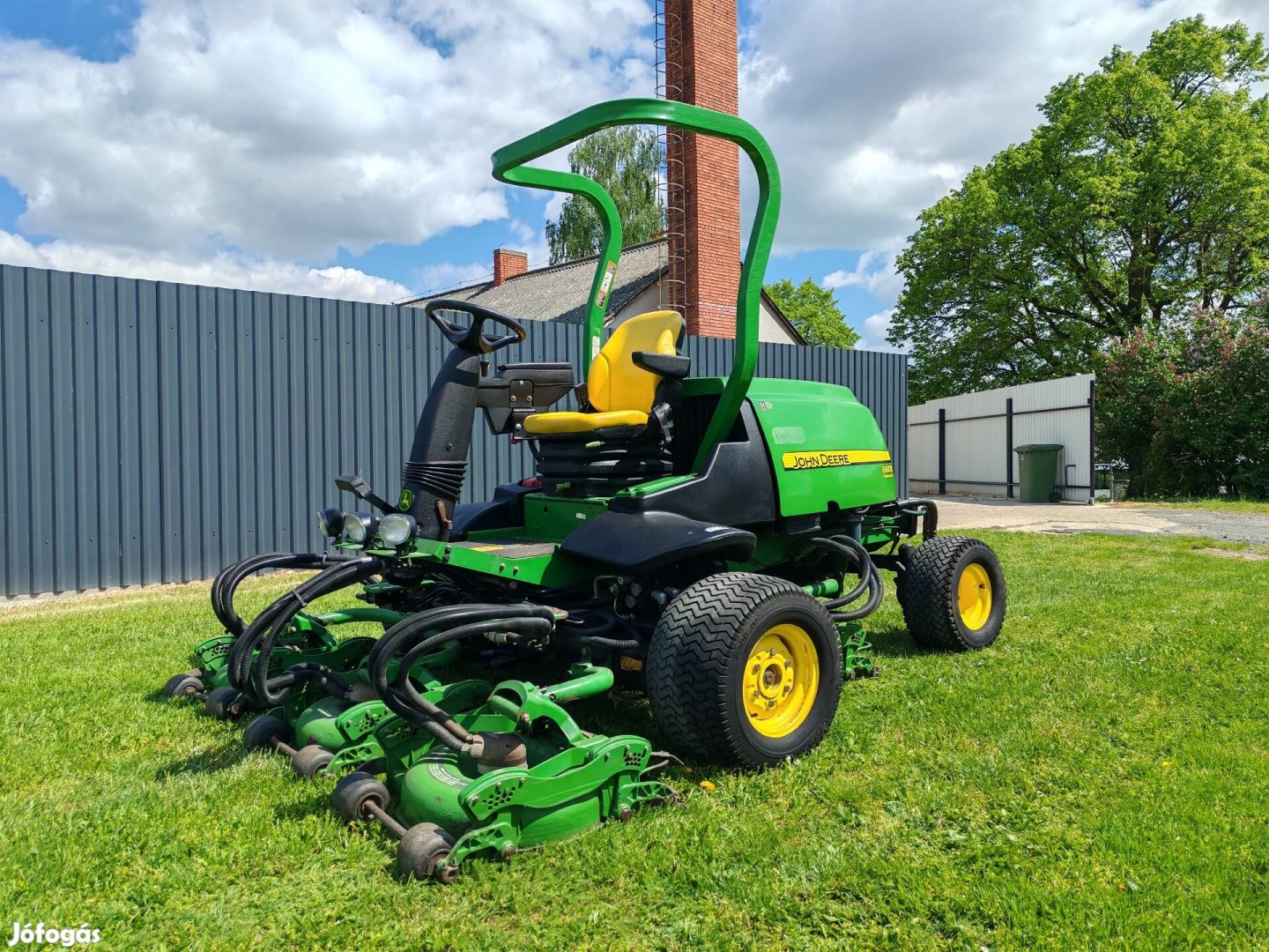 John deere 8800 Ipari fűnyíró 41le diesel kubota 