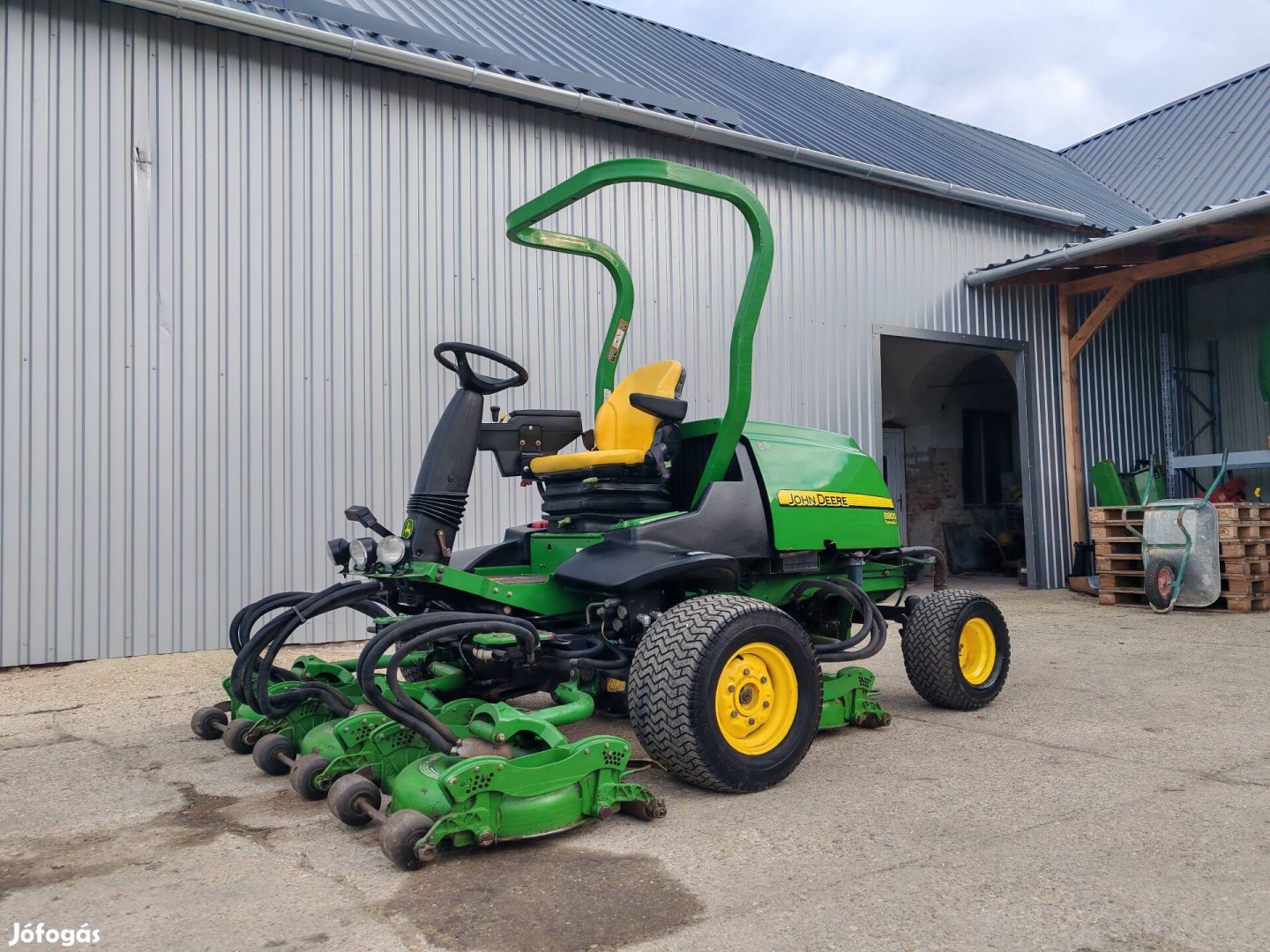 John deere 8800 ipari fűnyíró yanmar 40le kubota 