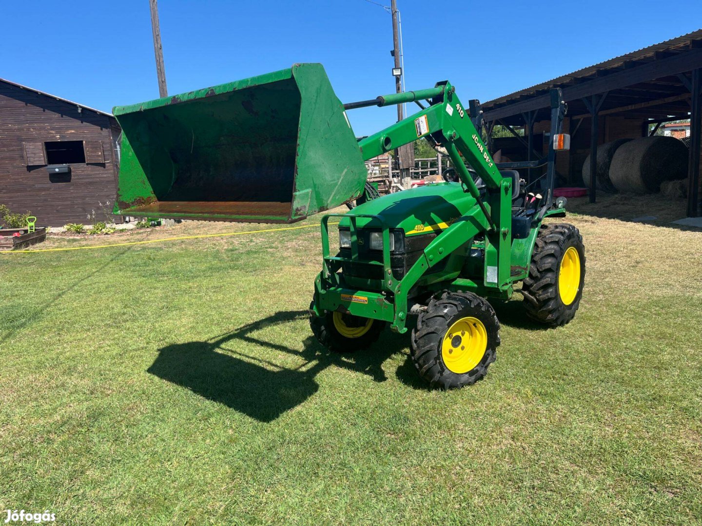John deere kistraktor