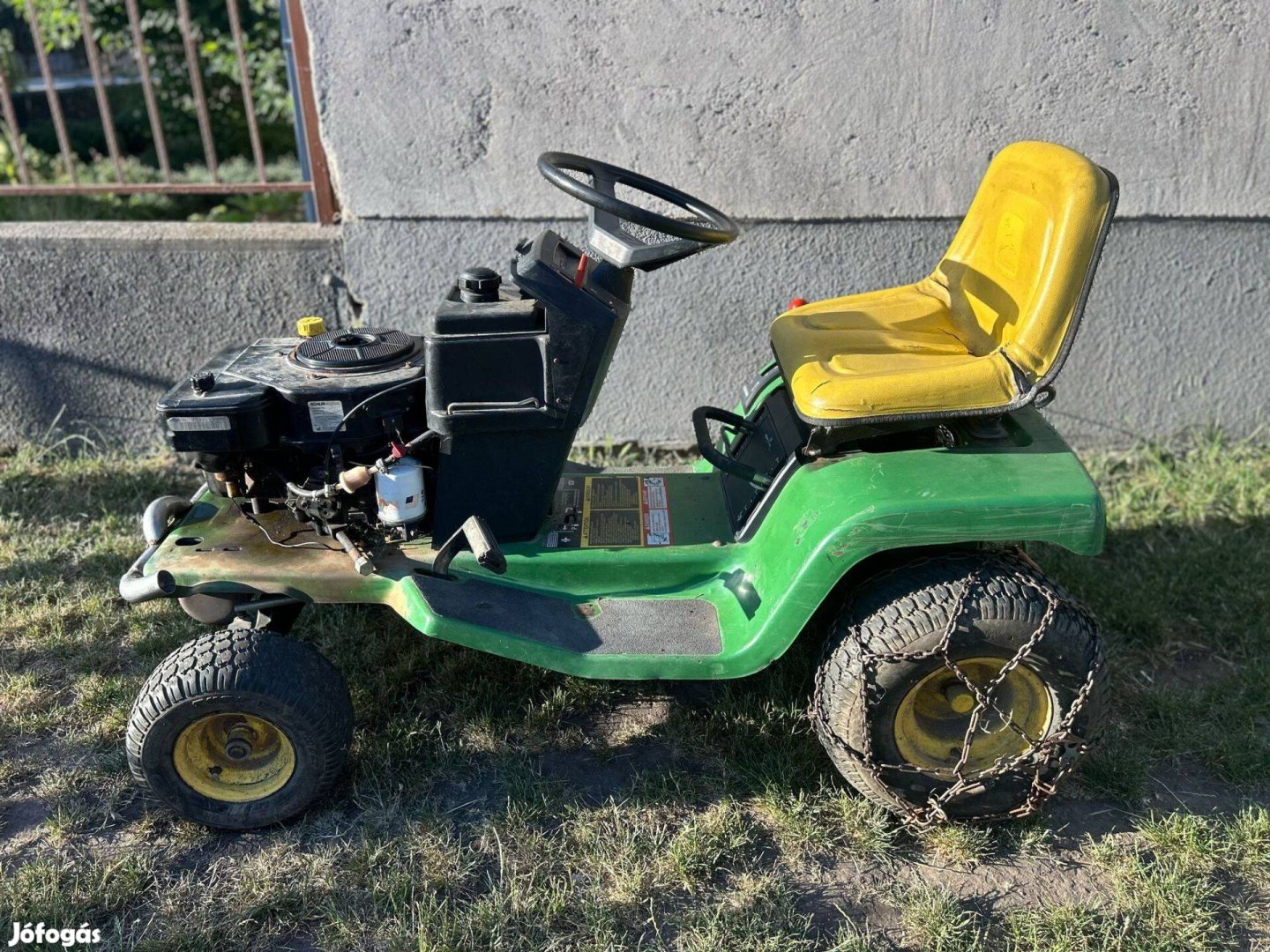 John deere stx 38 traktor