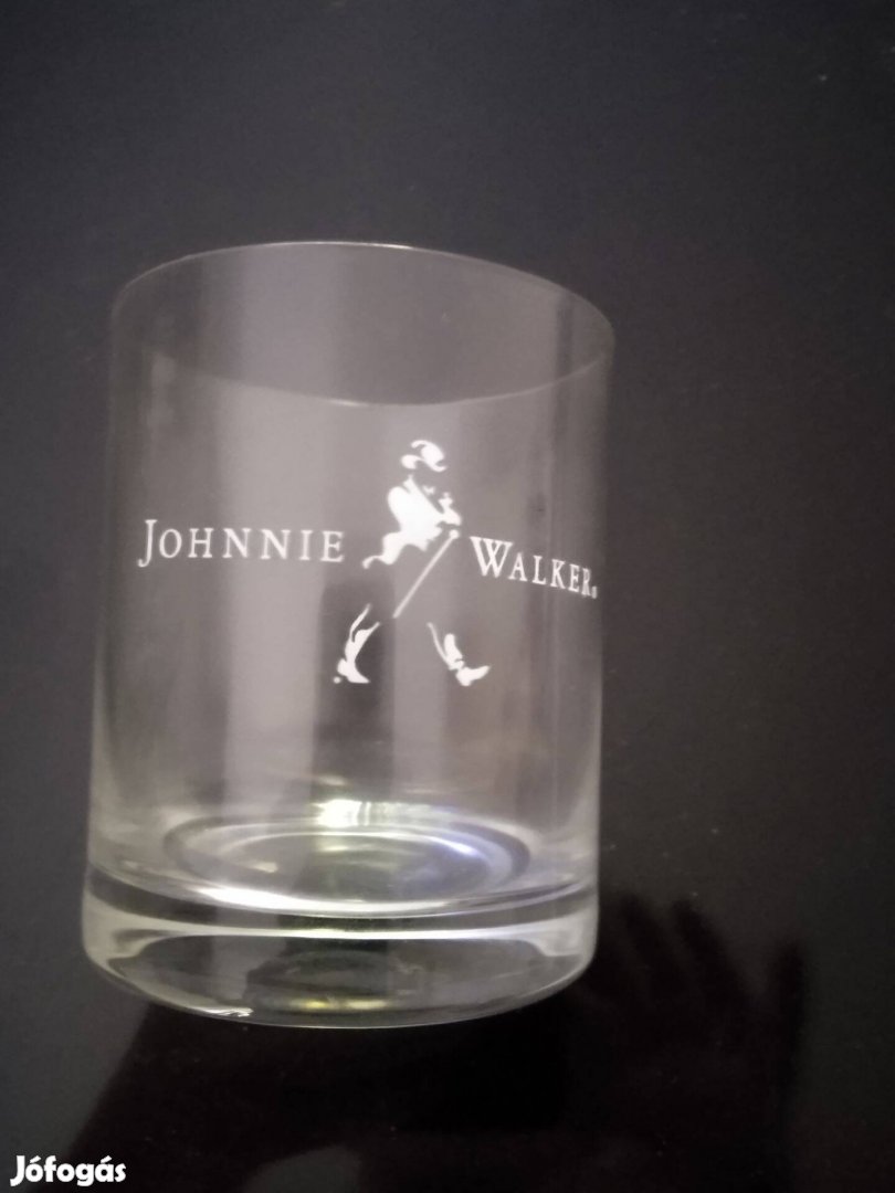 Johnnie Walker üveg pohár eladó