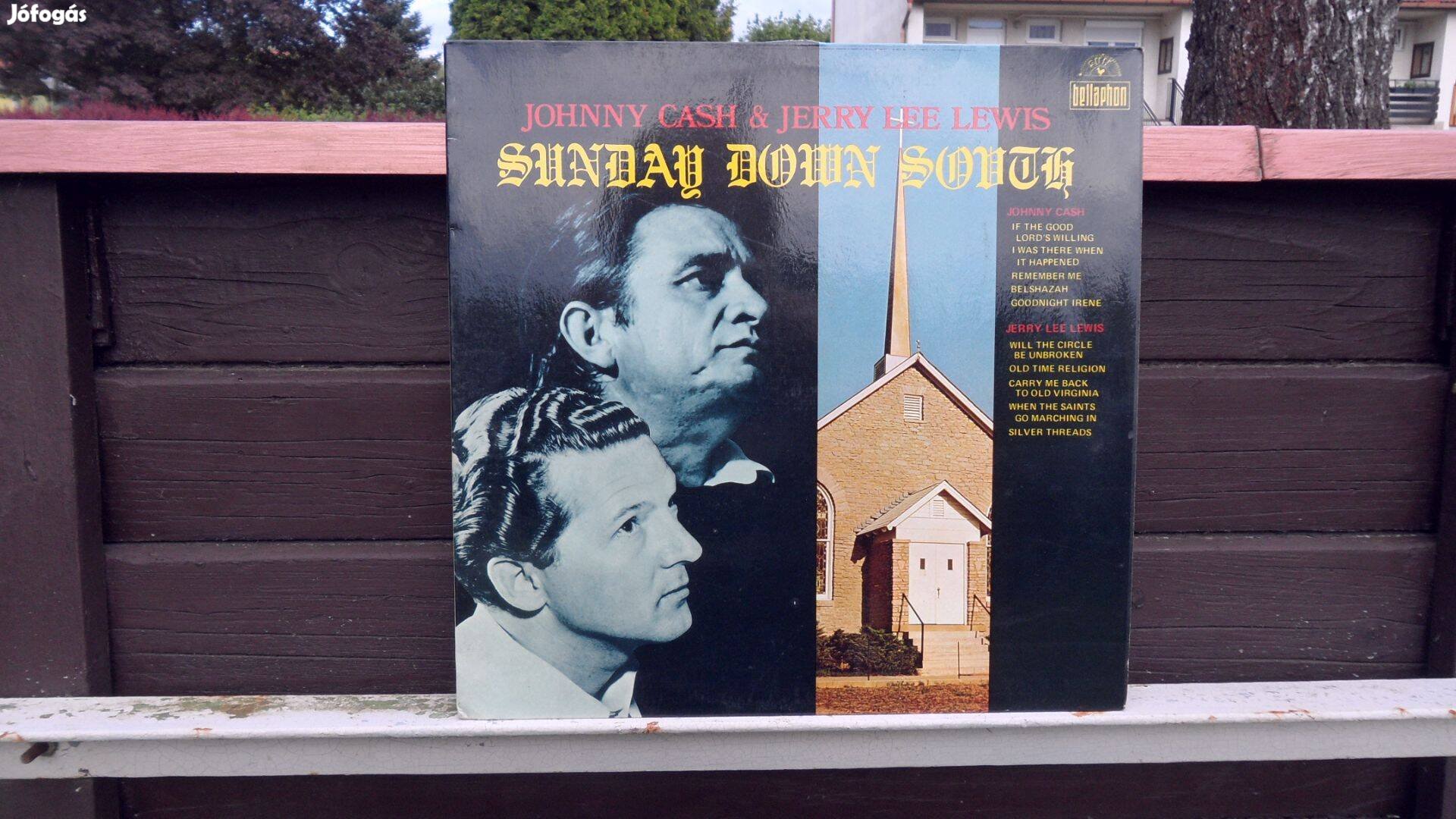 Johnny Cash & Jerry Lee Lewis Sunday Down Sout 1970 eredeti nyomás