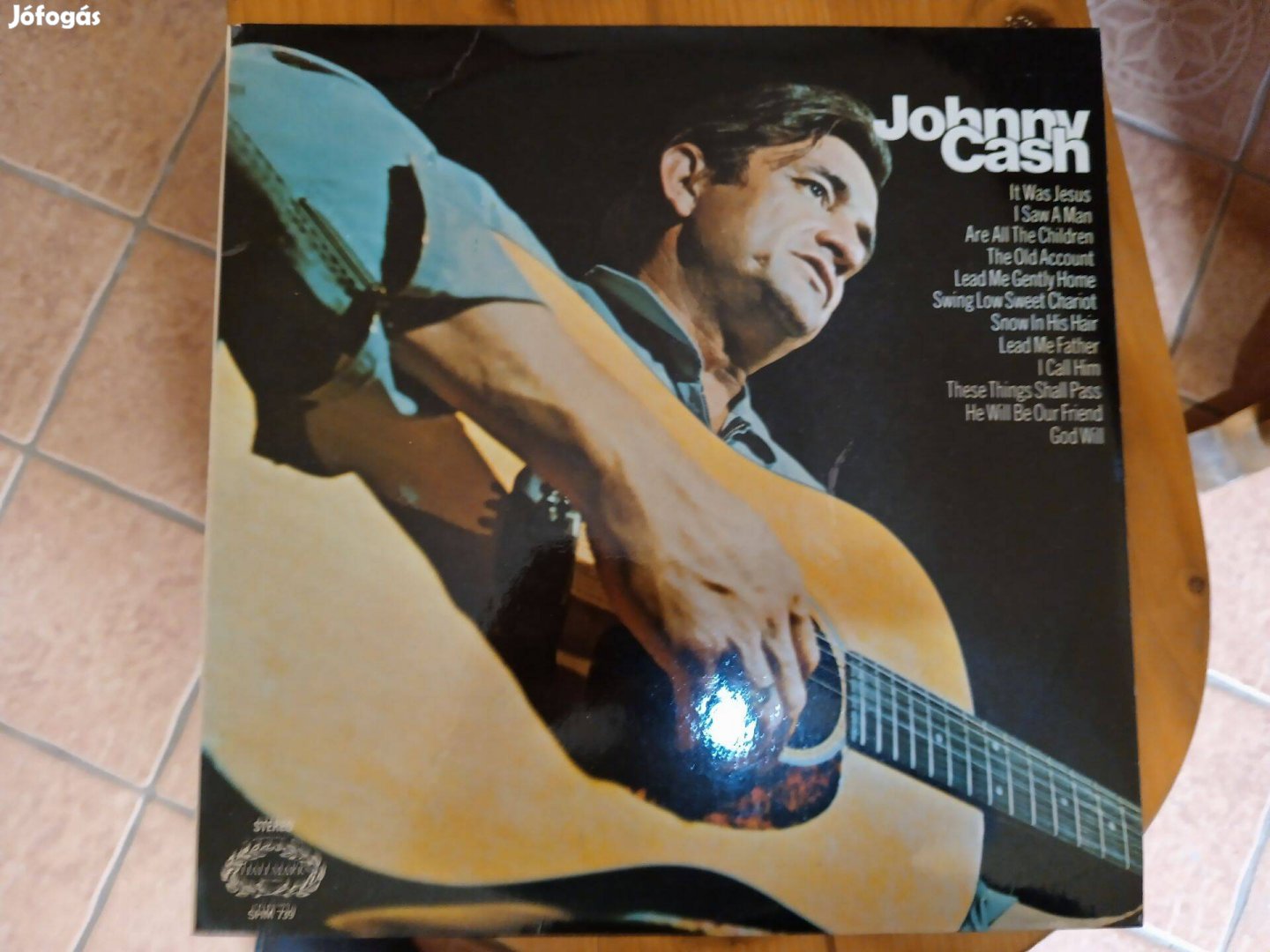 Johnny Cash bakelit hanglemez eladó