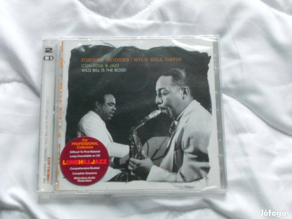 Johnny Hodges / WILD BILL Davis : Con-soul & Jazz 2CD ( Új, Fóliás)