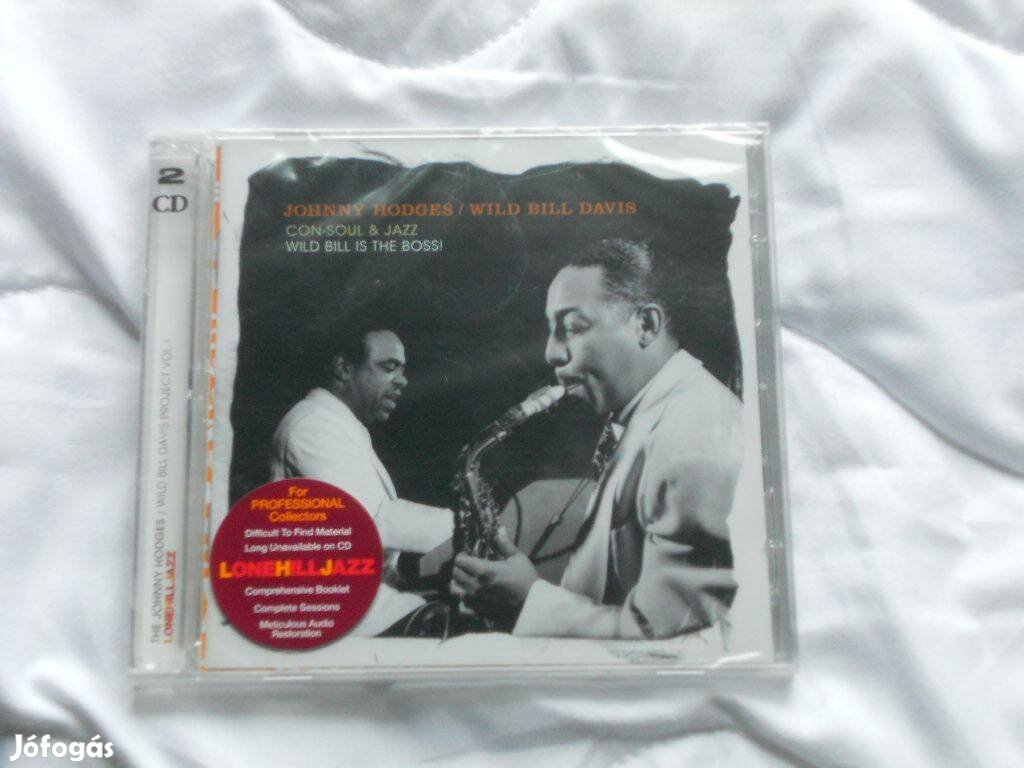 Johnny Hodges / WILD BILL Davis : Con-soul & Jazz 2CD ( Új, Fóliás)