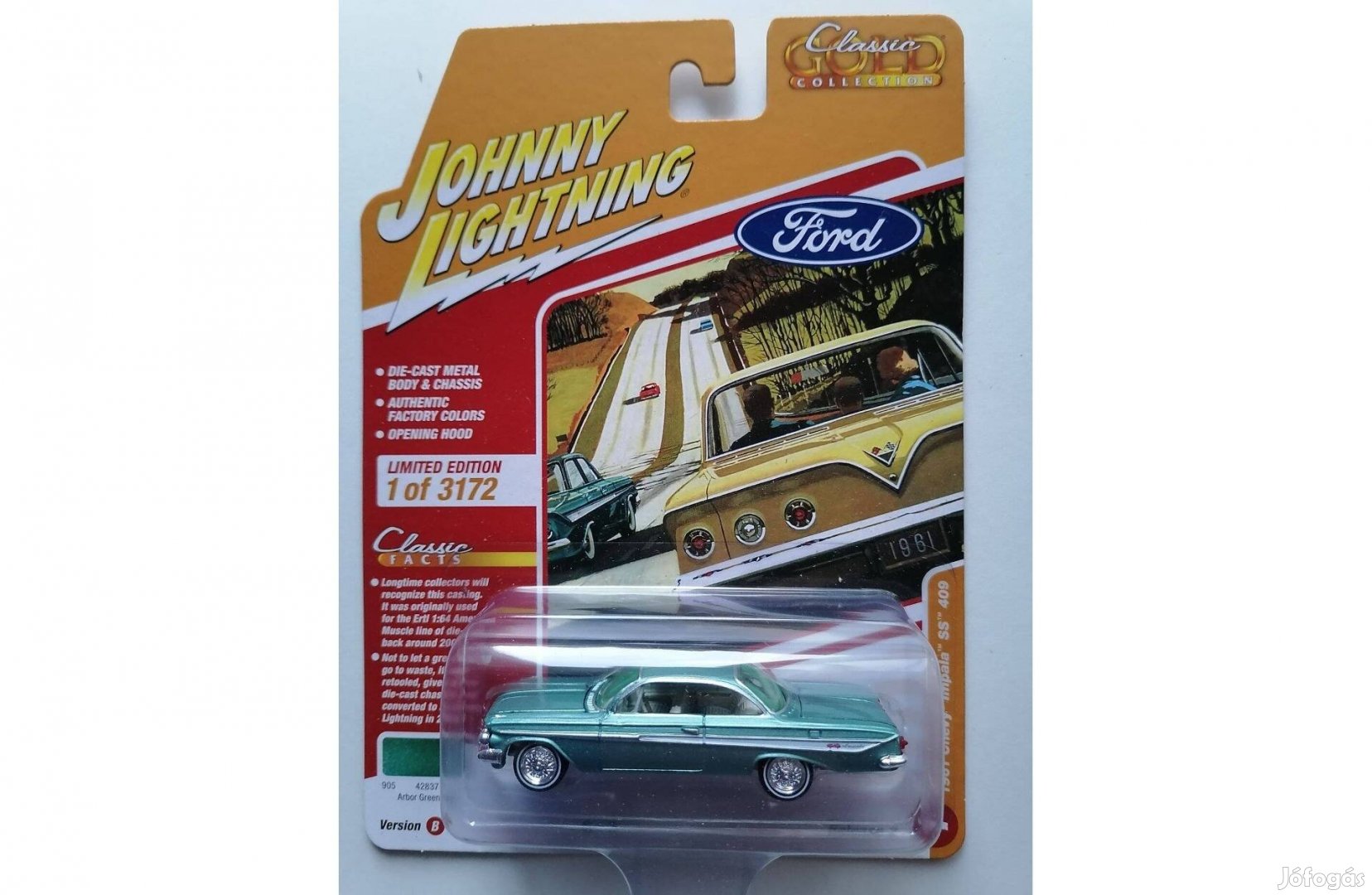 Johnny Lightning 1961 Chevrolet Impala SS 409