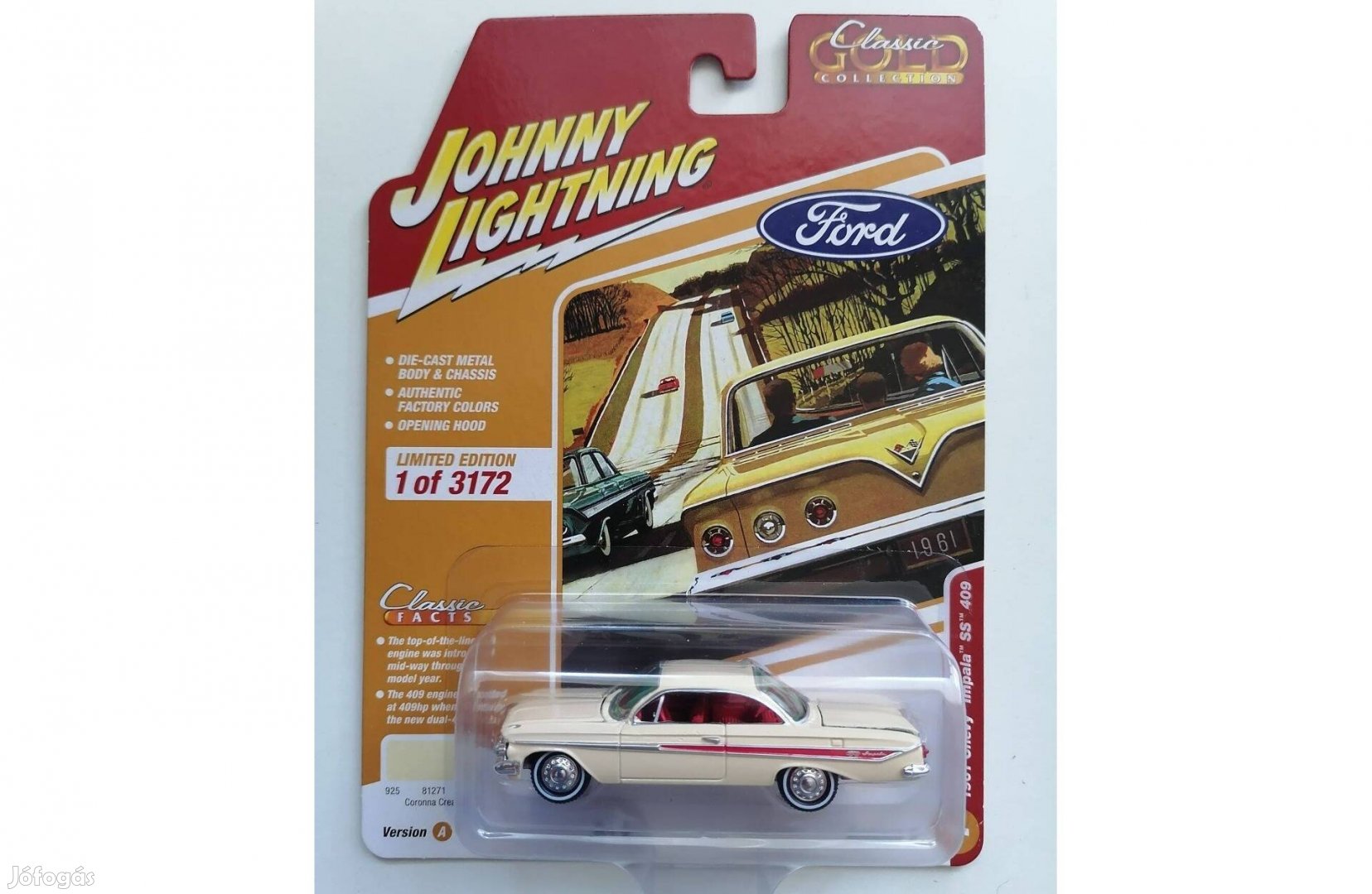 Johnny Lightning 1961 Chevrolet Impala, Coronna Cream