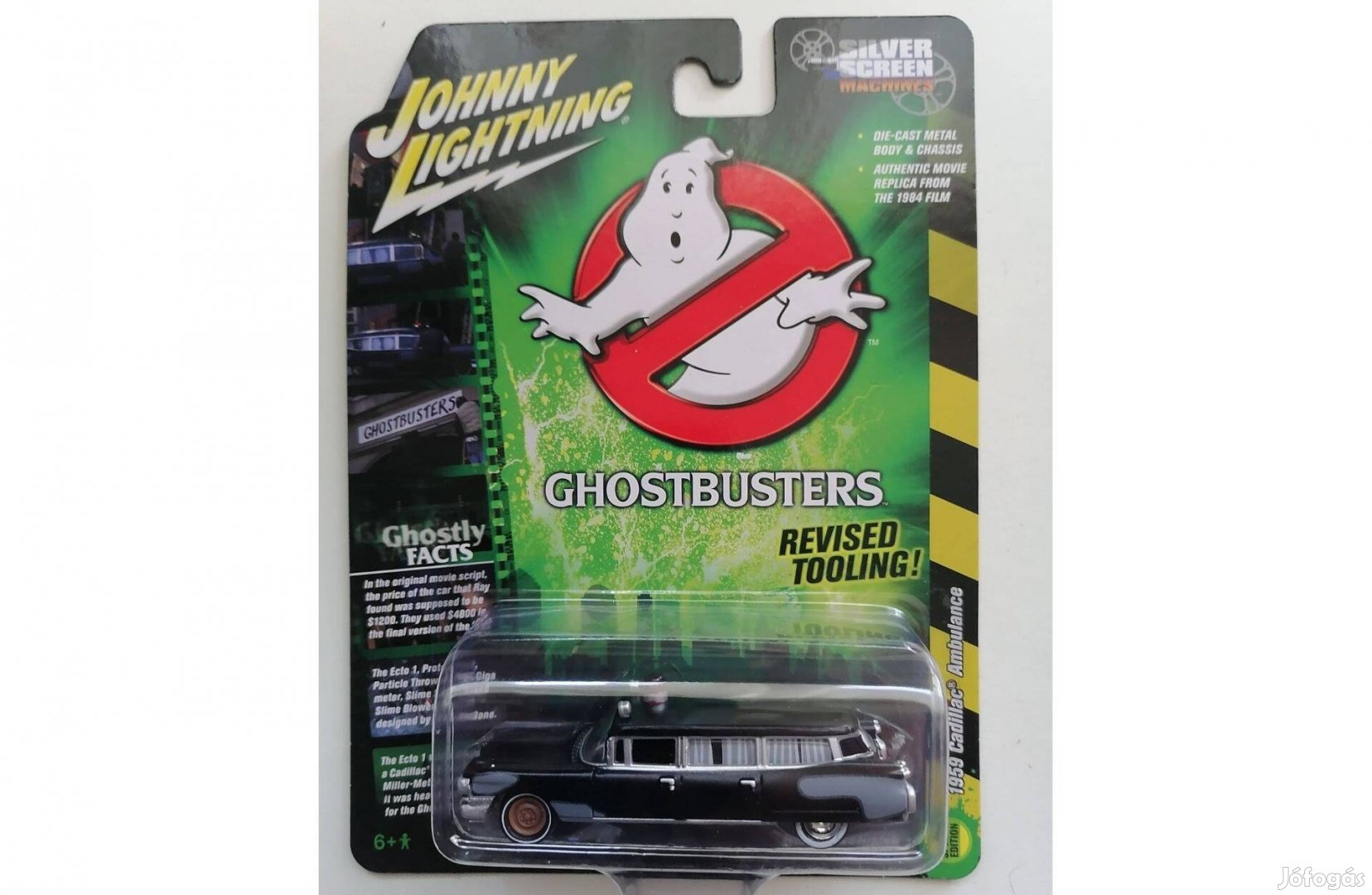 Johnny Lightning Ghostbusters Project Pre-Ecto 1959 Cadillac Ambulance