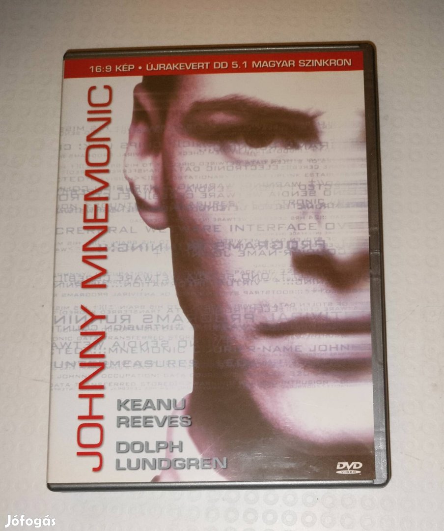 Johnny Mnemonic dvd Keanu Reeves