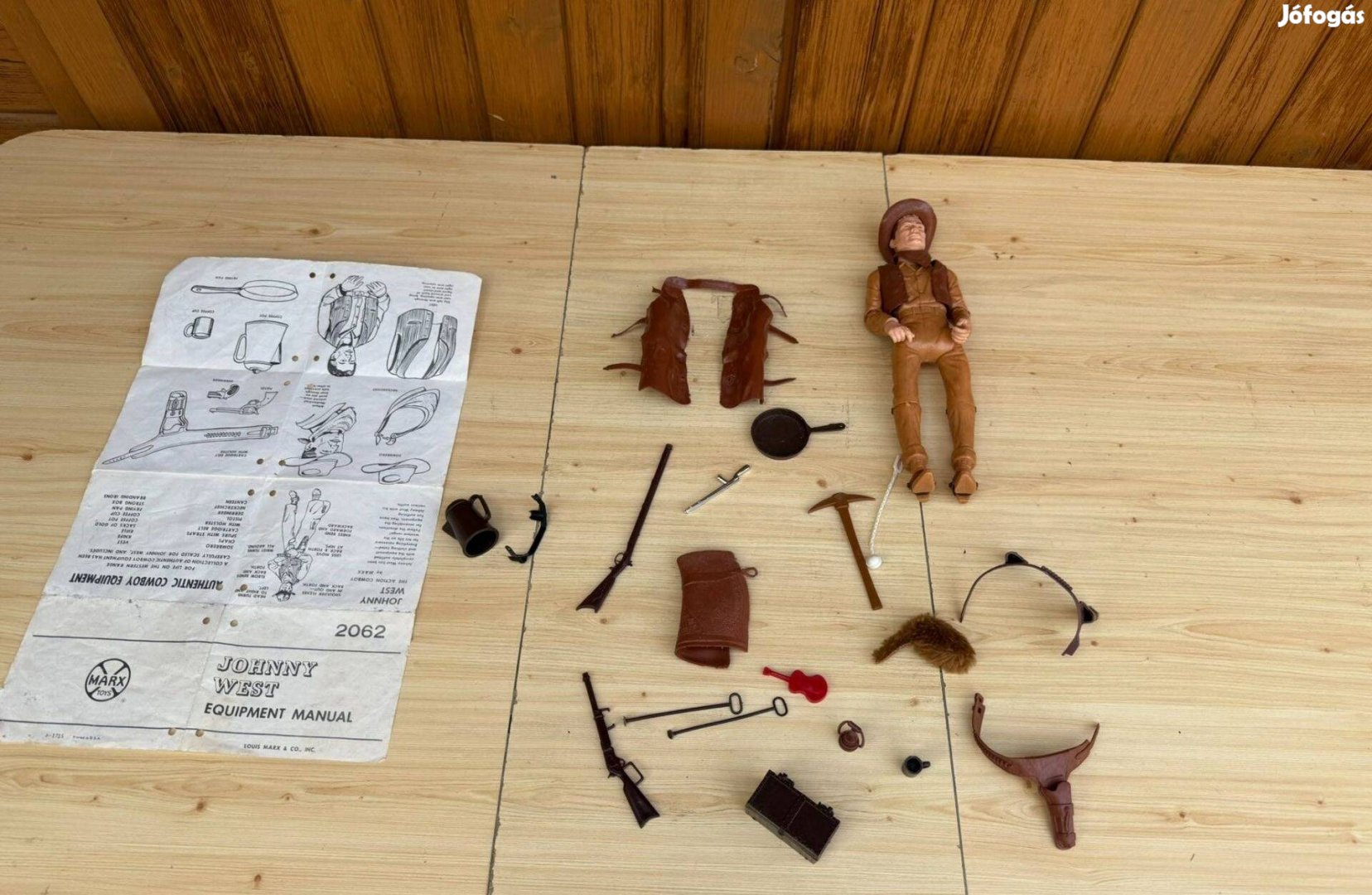 Johnny West cowboy western akciófigura
