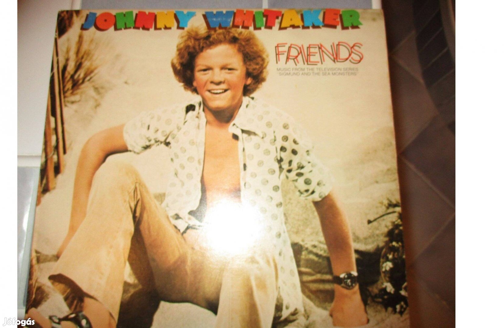 Johnny Whitaker Friends bakelit hanglemez eladó