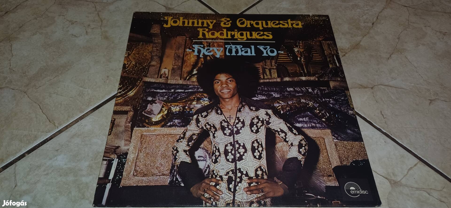 Johnny Orchestra Rodrigues bakelit hanglemez