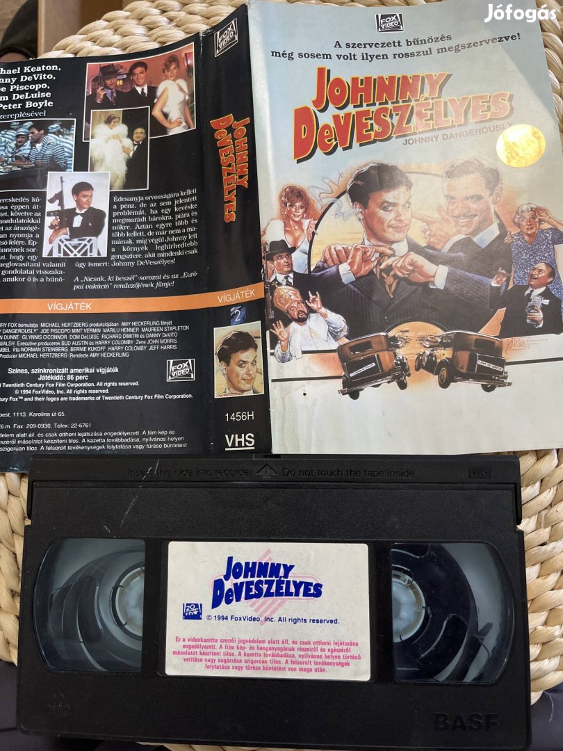 Johnny de veszélyes vhs