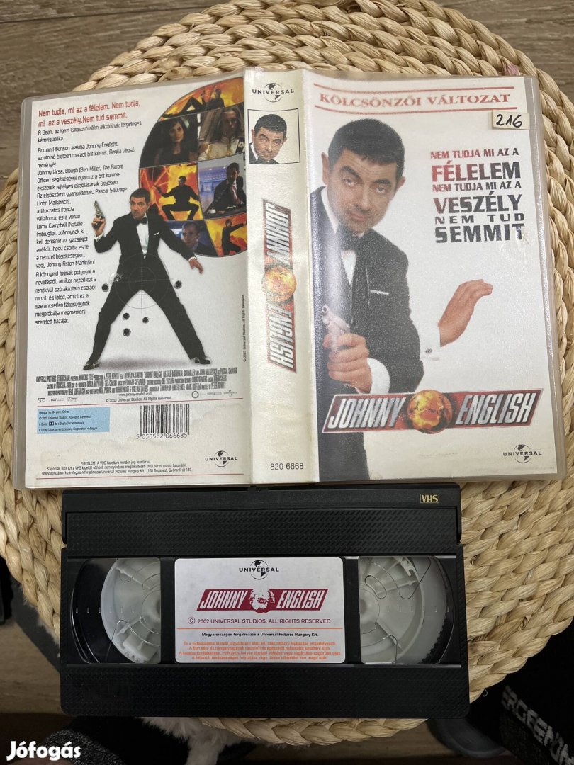 Johnny english vhs