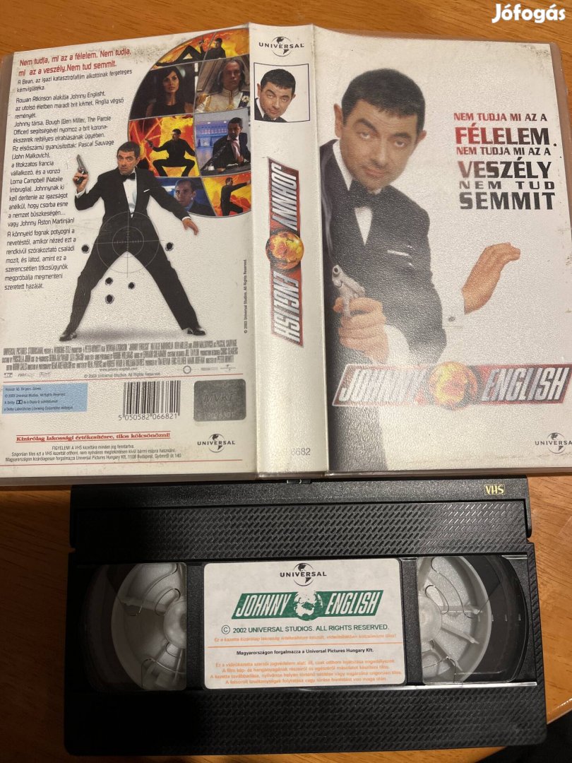 Johnny english vhs.  