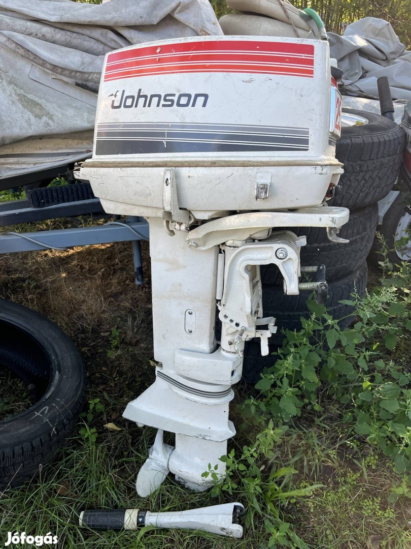 Johnson 25 motor hajómotor csónakmotor külmotor 