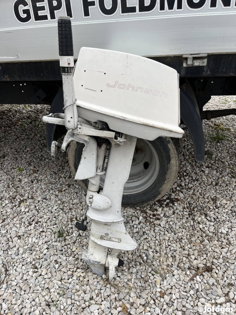 Johnson 5.5 motor hajómotor csónakmotor külmotor 