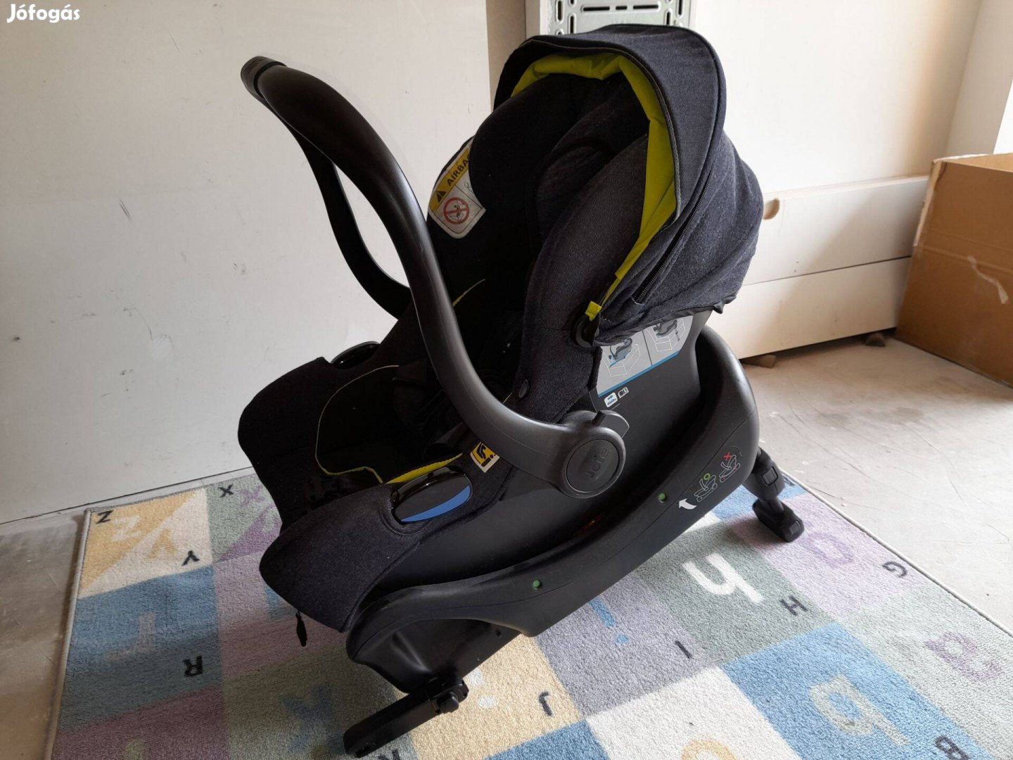 Joie hordozó babahordozó bázistalp Isofix Újszerű 0-13Kg