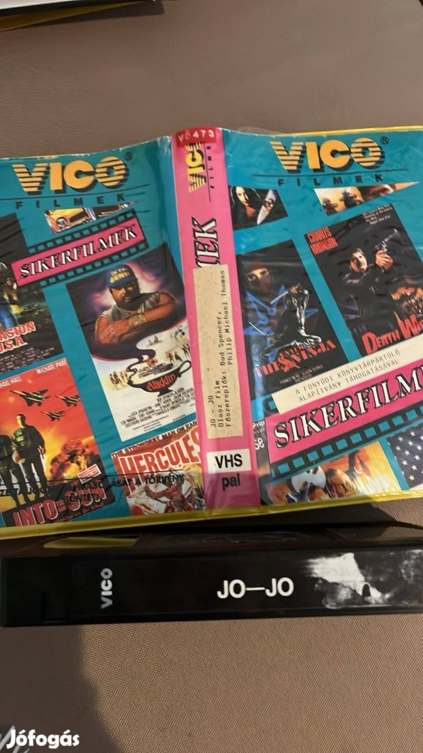 Jojo extralarge vhs kazetta Bud Spencer