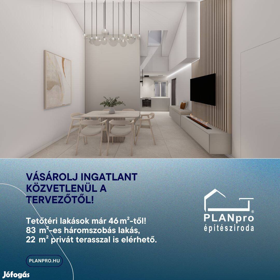 Jókai M+6 Vásároljon ingatlant közvetlenül a tervezőtől!