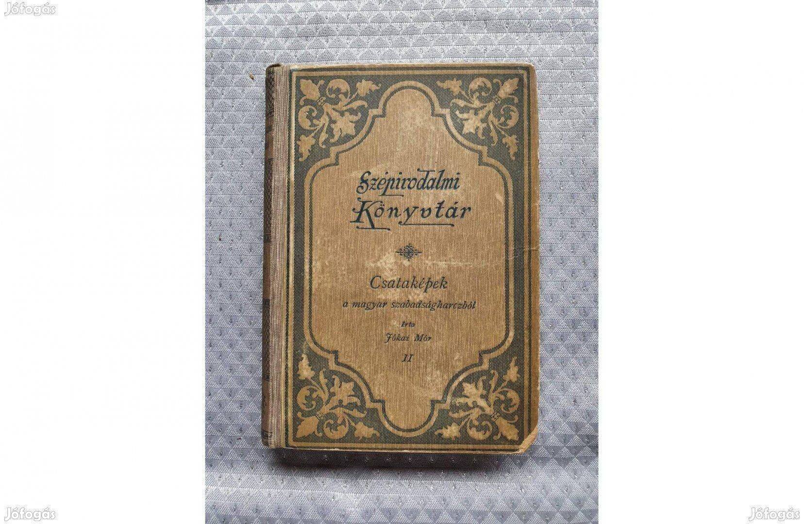 Jókai Mór: Csataképek I. II. 1907 antik könyv
