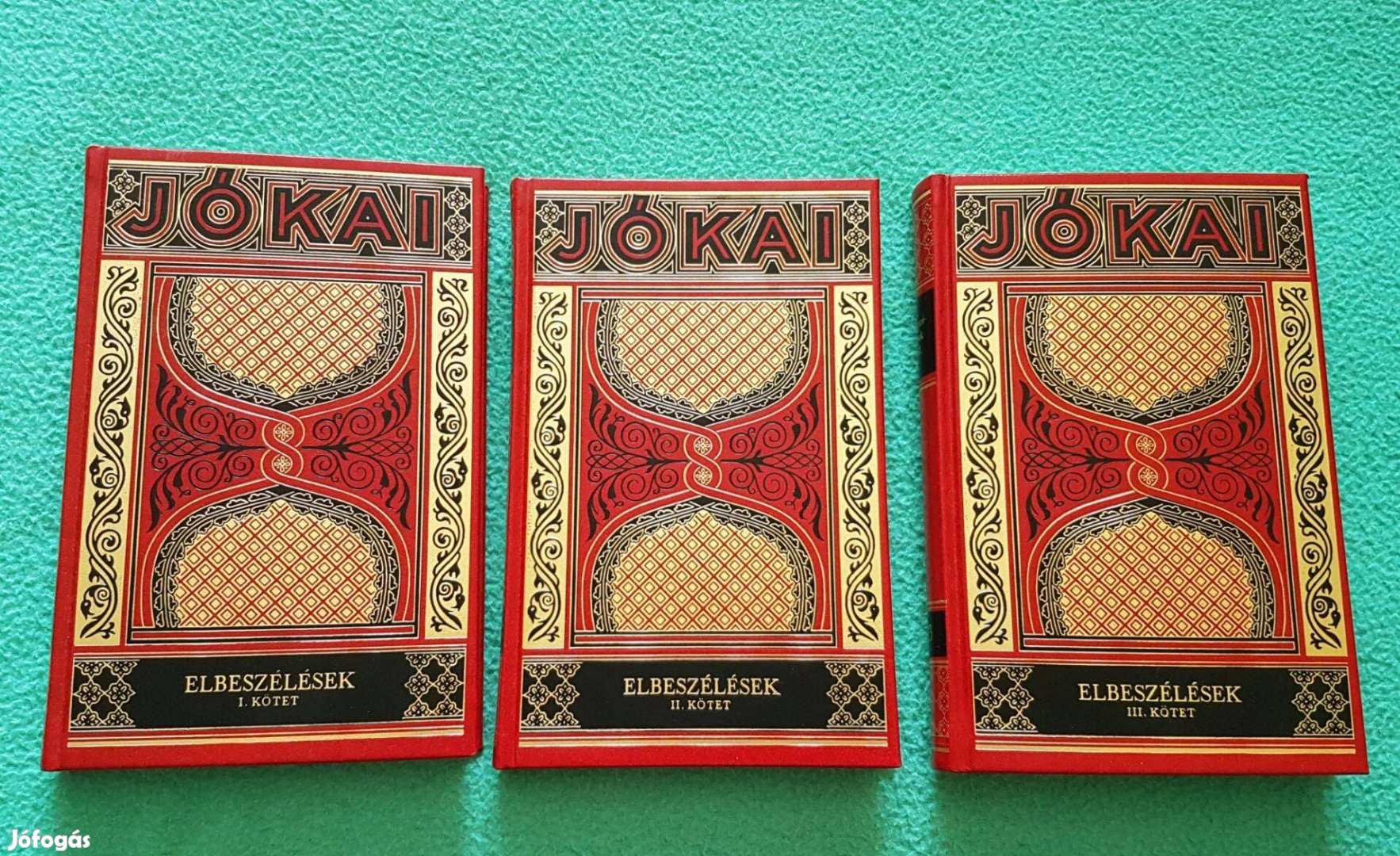 Jókai Mór: Elbeszélések I-III. (díszkiadás - 21-23.) könyv