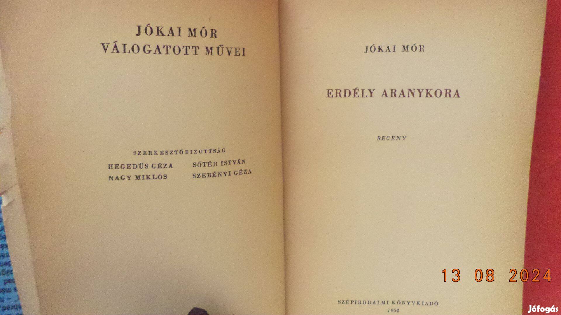 Jókai Mór: Erdély aranykora