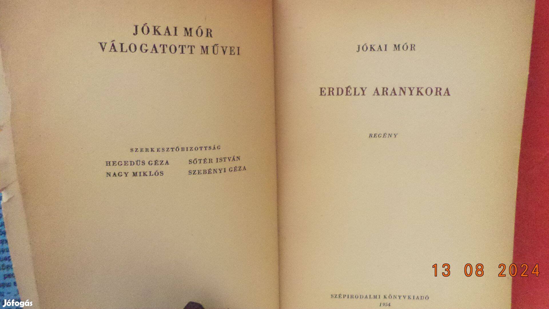 Jókai Mór: Erdély aranykora