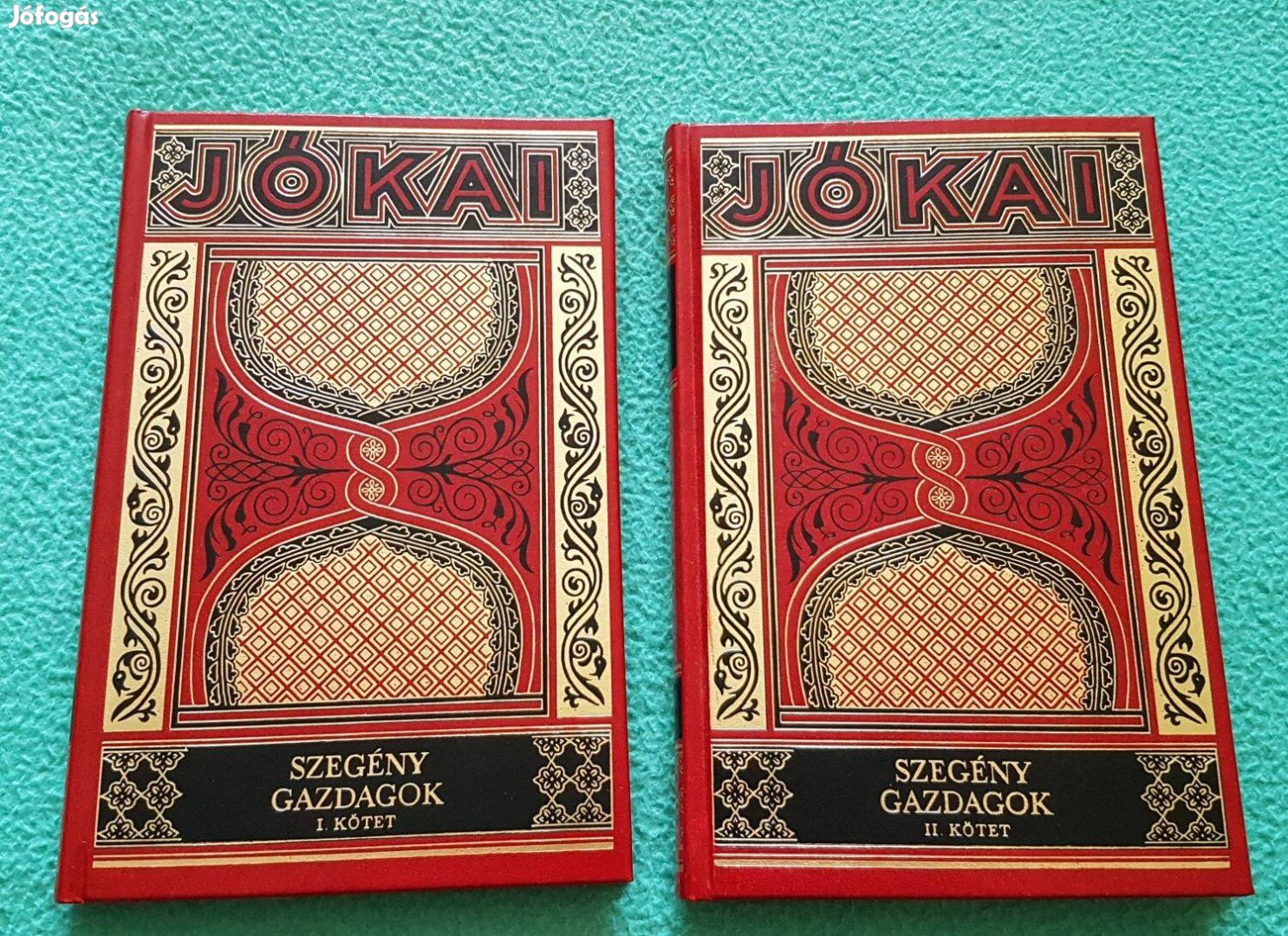 Jókai Mór: Szegény gazdagok I-II. (díszkiadás - 17-18.) könyv