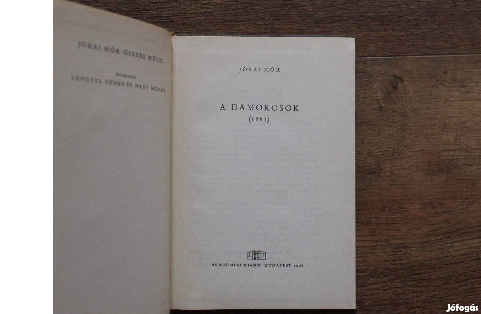 Jókai Mór - A Damokosok