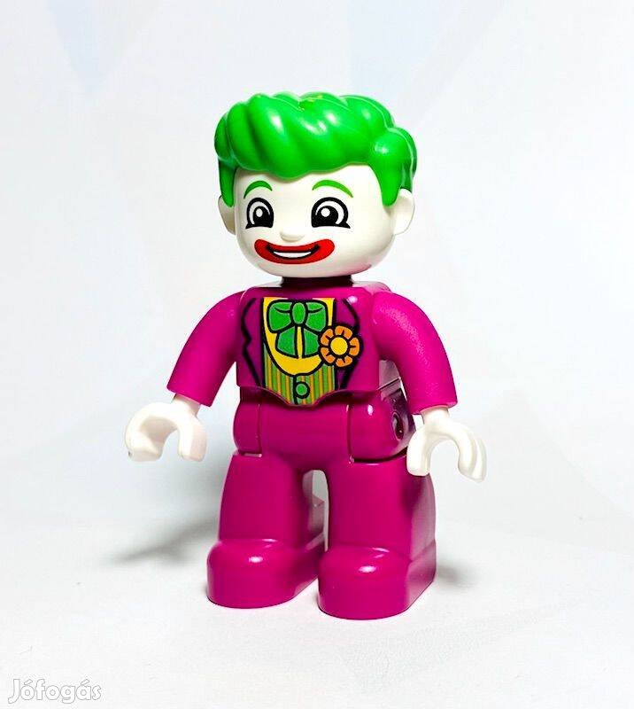Joker Eredeti LEGO Duplo figura - Super Heroes Batman II 10919 - Új