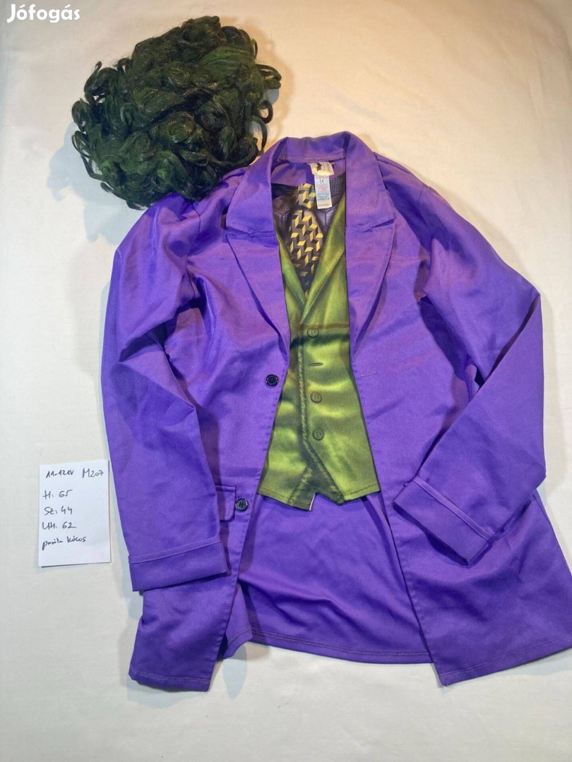 Joker jelmez 11-12 év M207