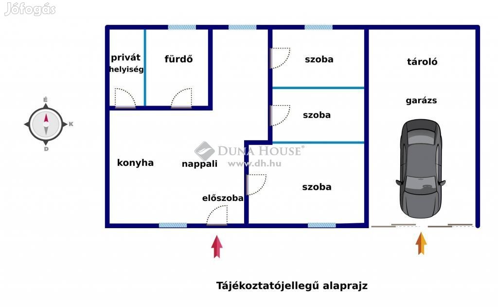 Jól üzemelő apartman / családi ház eladó