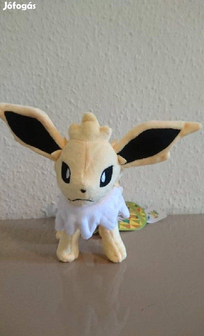 Jolteon Pokémon Pokemon plüss 17cm Új készleten számlával