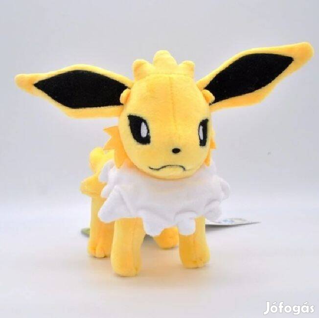 Jolteon Pokémon Pokemon plüss 17cm Új készleten számlával