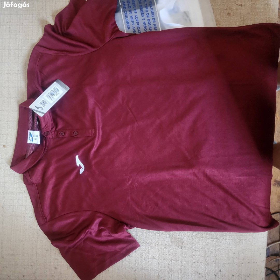 Joma-Polo shirt hobby burgundy S/S 3XL