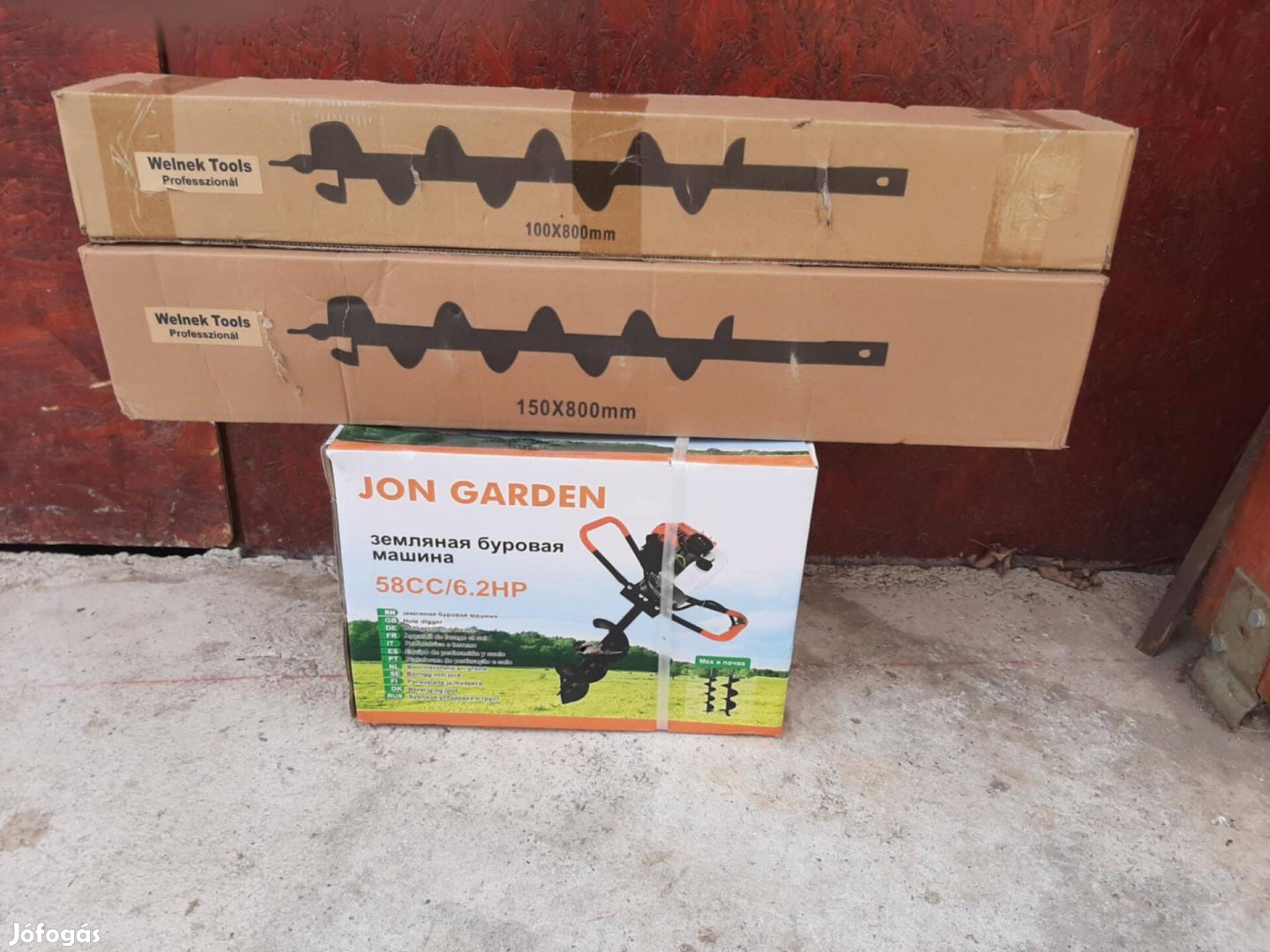 Jon Garden benzines talajfúró